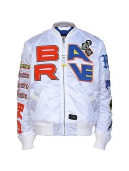 My Fault 2023 Ronnie Silver Bomber Jacket