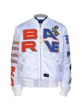 My Fault 2023 Ronnie Silver Bomber Jacket