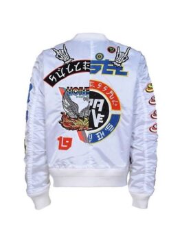 My Fault 2023 Ronnie Silver Bomber Jacket
