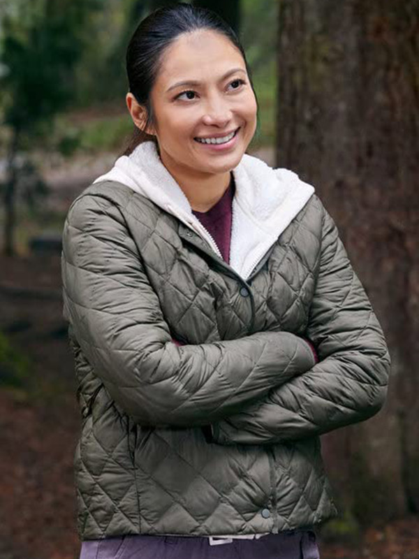 Nadia Hatta A Winning Team 2023 Green Quilted Jacket