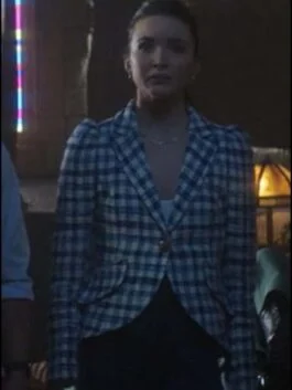 Nancy Drew Bess Blue Check Blazer