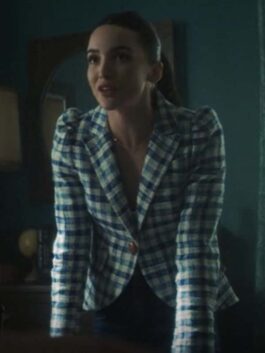 Nancy Drew Bess Blue Check Blazer