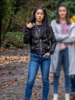 Nancy Drew George Fan Bomber Jacket