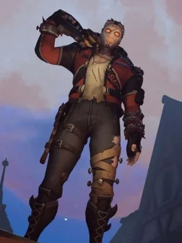 Overwatch Slasher 76 Halloween Jacket (front)