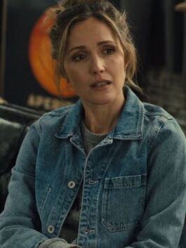 Platonic 2023 Rose Byrne Denim Jacket
