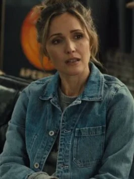 Platonic 2023 Rose Byrne Denim Jacket