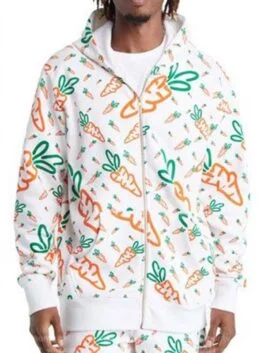 Raven’s Home S06 Felix Avitia Carrot Print Hoodie