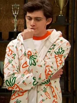 Raven’s Home S06 Felix Avitia Carrot Print Hoodie