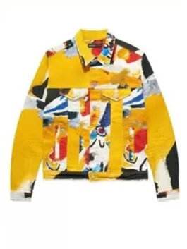 Raven’s Home S06 Issac Ryan Abstract Print Jacket