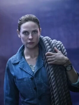 Rebecca Ferguson Tv Series Silo Blue Jacket