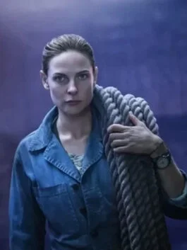 Rebecca Ferguson Tv Series Silo Blue Jacket