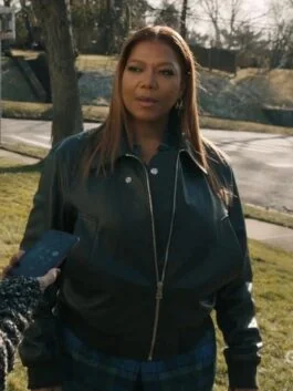 The Equalizer Robyn McCall Black Bomber Leather Jacket