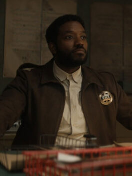 Silo 2023 David Oyelowo Brown Jacket