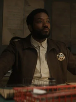 Silo 2023 David Oyelowo Brown Jacket