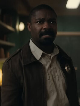 Silo 2023 David Oyelowo Brown Jacket