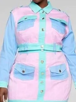 Single Drunk Female S02 Lily Mae Harrington Denim Jacket