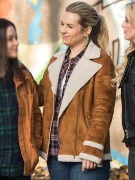 Supernatural Donna Hanscum Shearling Jacket