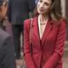 The Company You Keep 2023 Marin Hinkle Red Blazer