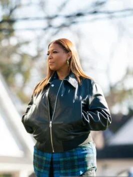 The Equalizer Robyn McCall Black Bomber Leather Jacket