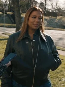 The Equalizer Robyn McCall Black Bomber Leather Jacket