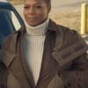 The Equalizer S02 Queen Latifah Quilted Brown Jacket