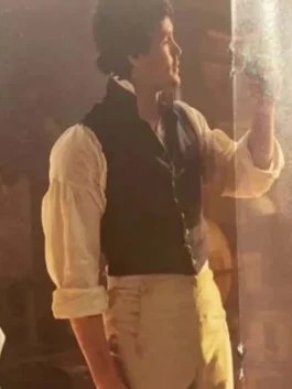 The Little Mermaid 2023 Jonah Hauer King Vest side pose