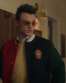 Max Wolfe Colorblock Varsity Jacket