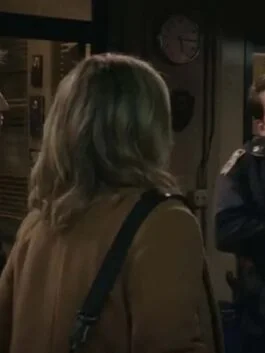 Vanessa Ray Blue Blood Brown Coat