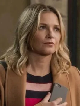 Vanessa Ray Blue Blood Brown Coat