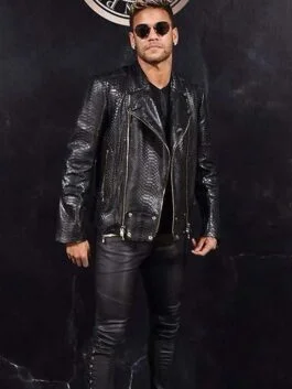 Neymar Leather Jacket
