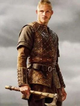 Bjorn Lothbrok Vikings Season 3 Leather Vest