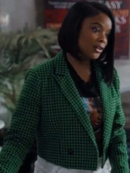 Strength Of A Woman 2023 Ajiona Alexus Green Blazer