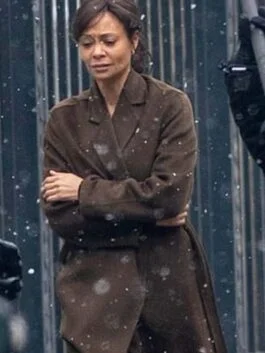 All the Old Knives Celia Harrison Brown Coat