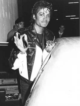 Michael Jackson Pepsi Commercial Ad Leather Jacket