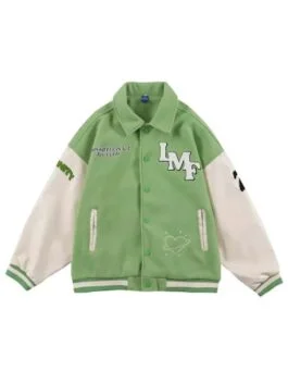 Tideeku New Lmf Letterman Jacket