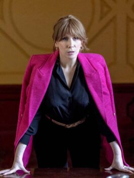 Queen Of Oz 2023 Catherine Tate Pink Blazer