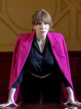Queen Of Oz 2023 Catherine Tate Pink Blazer