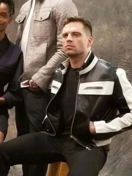 Sebastian Stan Leather Jacket