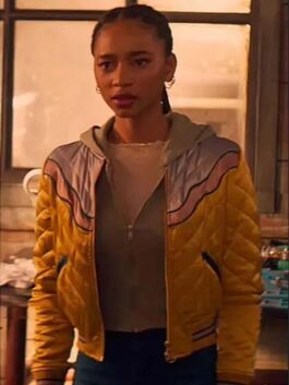 Superman and Lois Natalie Irons Bomber Jacket