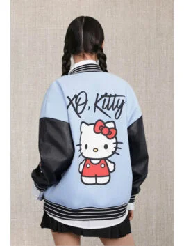 XO Kitty 2023 Hello Kitty Varsity Jacket