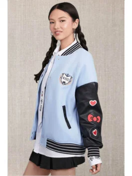 XO Kitty 2023 Hello Kitty Varsity Jacket