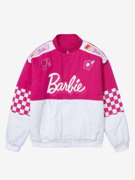 Checkered Barbie Racer Jacket