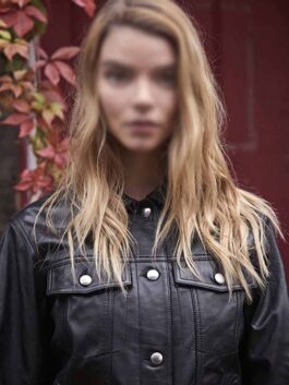 Anya Taylor-Joy The Laterals Leather Jacket