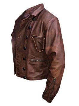 Justice League Arthur Curry Brown Leather Jacket