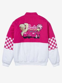 Checkered Barbie Racer Jacket