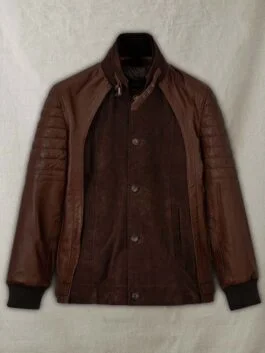 Daniel Radcliff Horns Leather Jacket