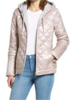 Single Drunk Female Sasha Compère Pink Quilted Jacket