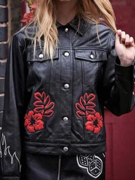 Anya Taylor-Joy The Laterals Leather Jacket