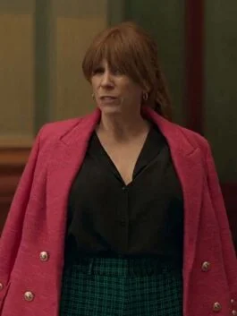 Queen Of Oz 2023 Catherine Tate Pink Blazer