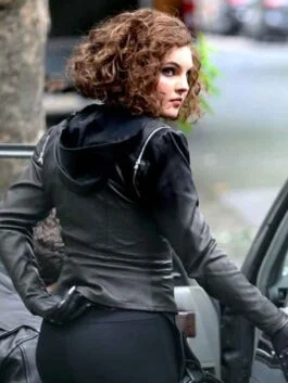 Gotham Season 5 Camren Bicondova Leather Jacket
